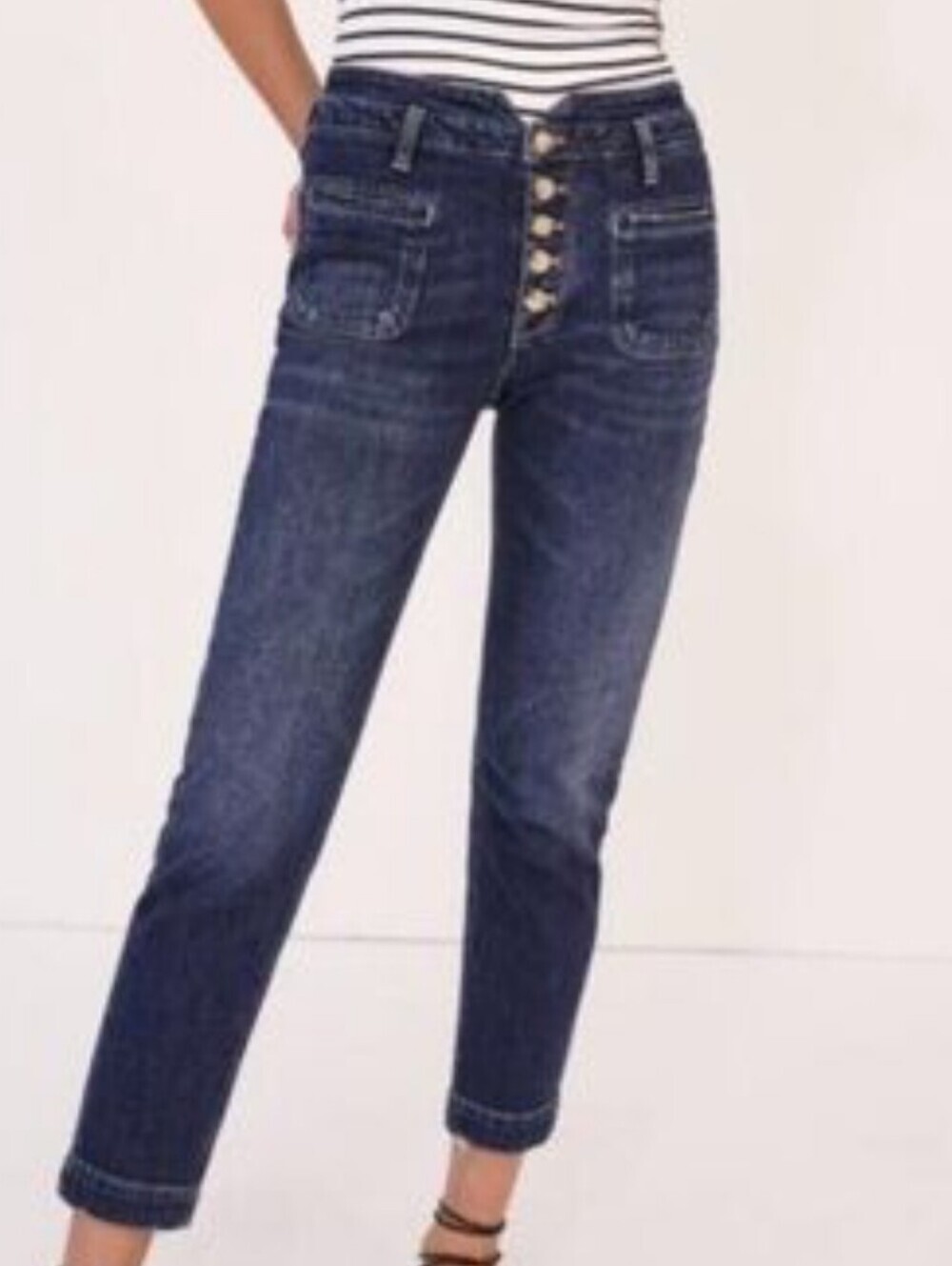 Pilcro Letterpress By Anthropologie Capri Jeans *29 Slim *NWOT